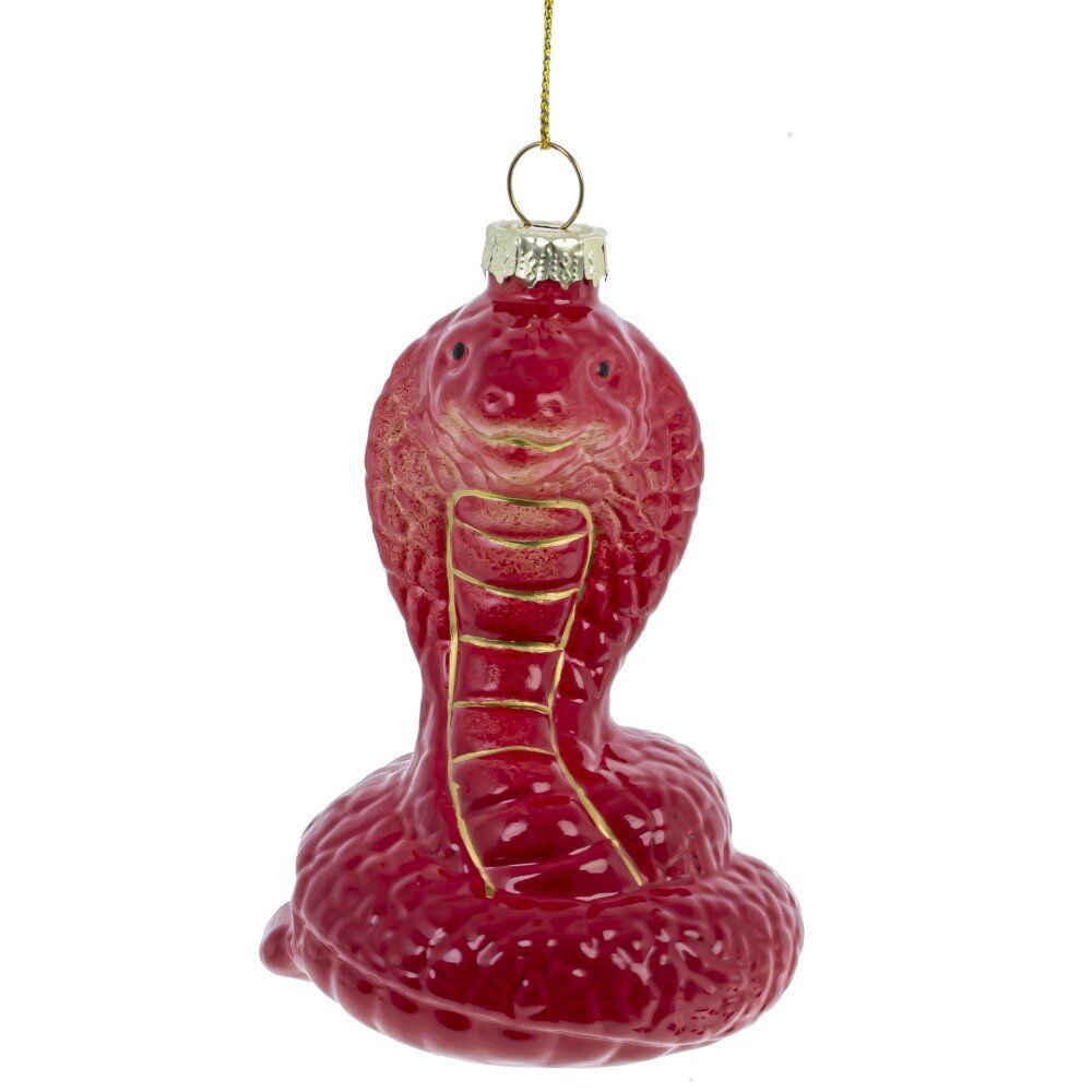 GAEM Украшение новогоднее "Змея", L7 W6 H12 см, 4в.