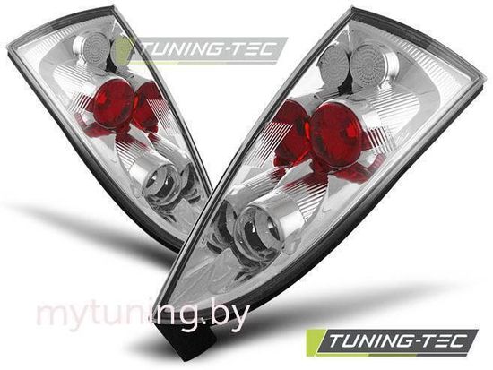 Задние фонари Ford Focus 1 chrome