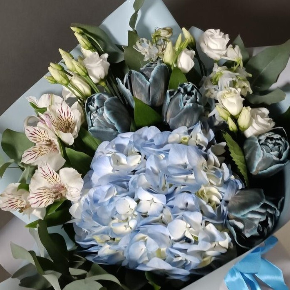 Букет «Антрацит небесный»