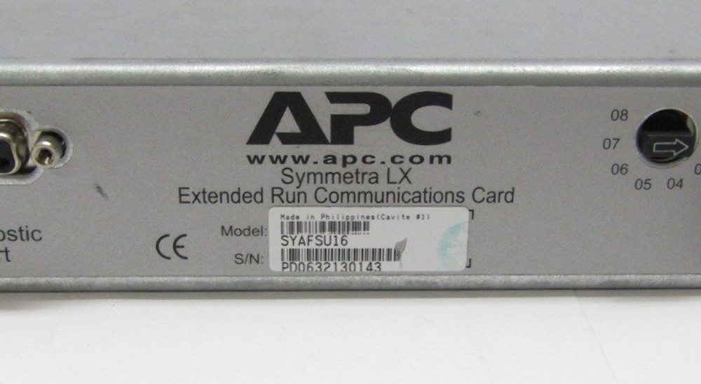 Модуль электронный APC APC Symmetra LX XR Communication Card SYAFSU16