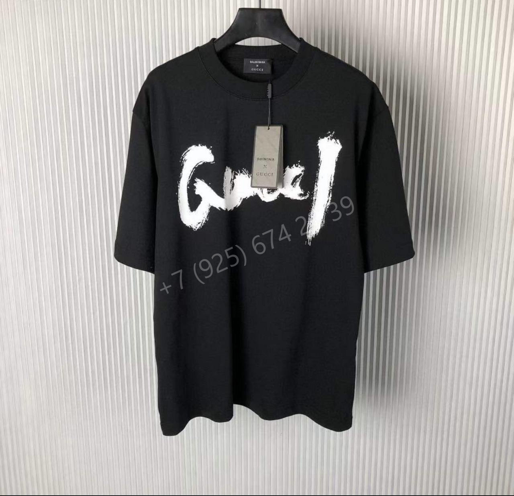 Футболка Balenciaga & Gucci