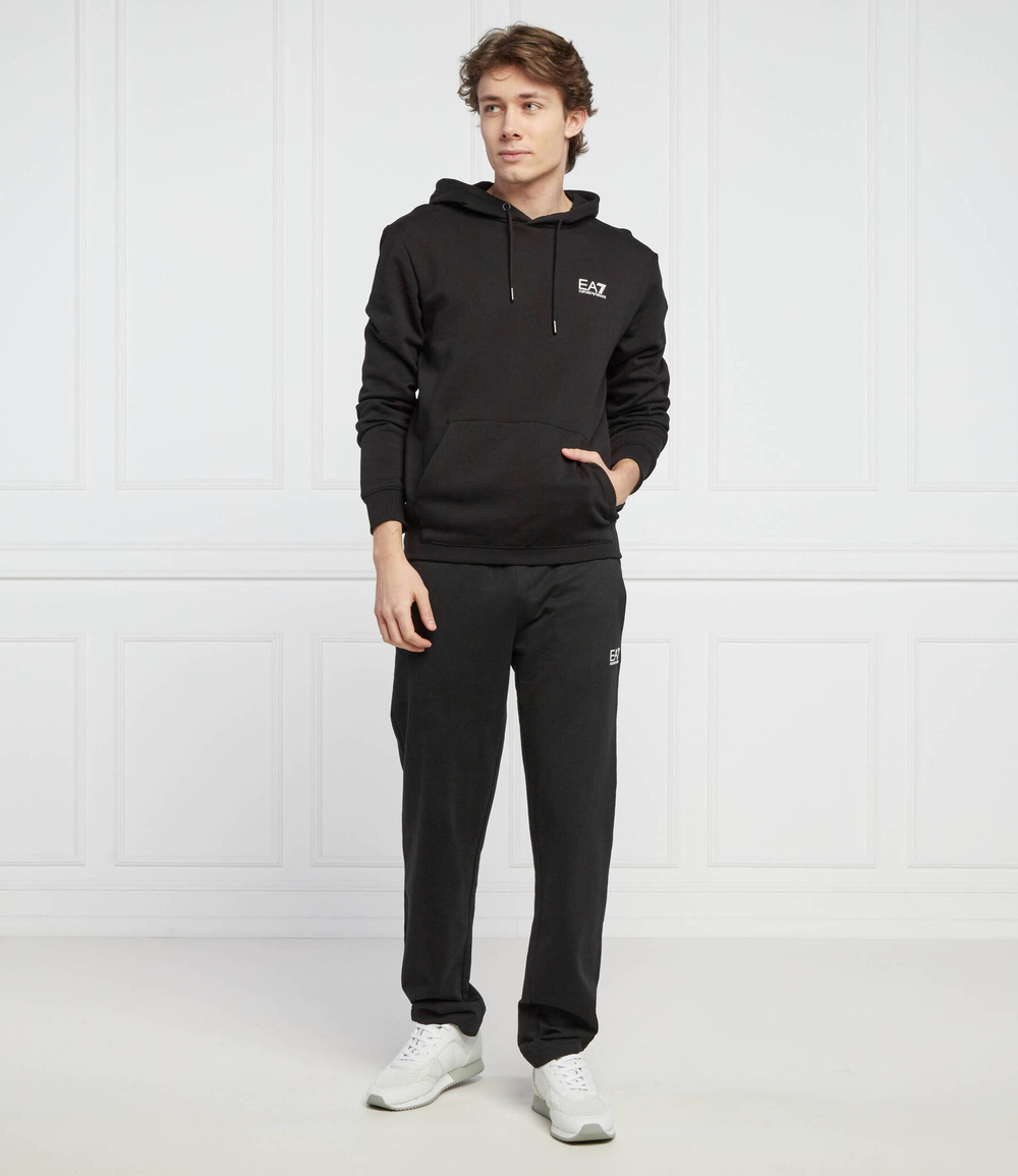 Худи EA7 - черный(3LPM61 PJEQZ)