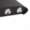 SL089.401.06 Светильник уличный настенный ST-Luce Черный кварцевый LED 6*1W 4000K BISELLO