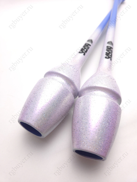 Булавы Sasaki 44 см Aurora Glitter: ICBU×ICP (IceBlue×IcePink)