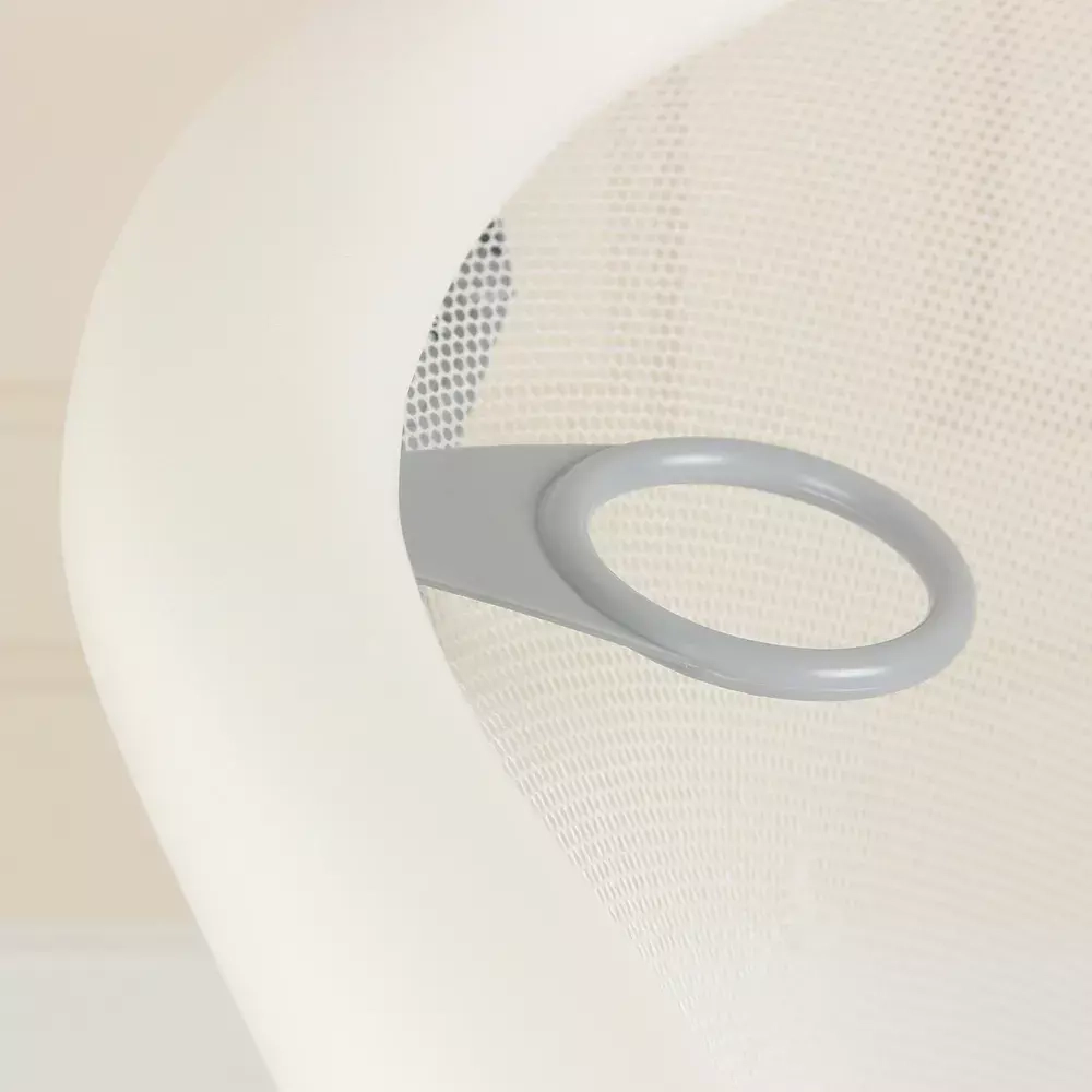 Манеж детский "Овал" коллекция Мишки (серый)