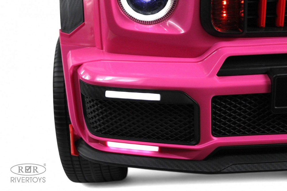 Детский электромобиль RiverToys Z888ZZ PINK/розовый