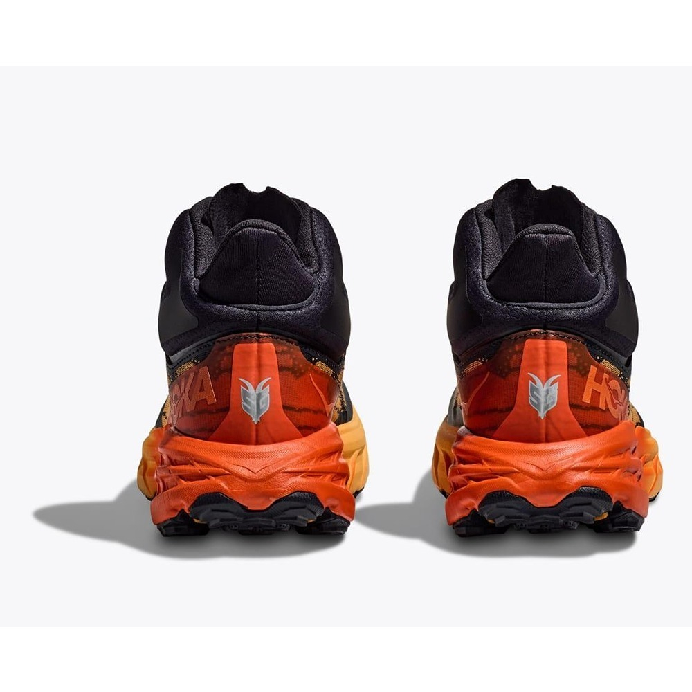 Ботинки мужские HOKA M SPEEDGOAT 5 MID GTX Blue Graphite / Amber Yellow