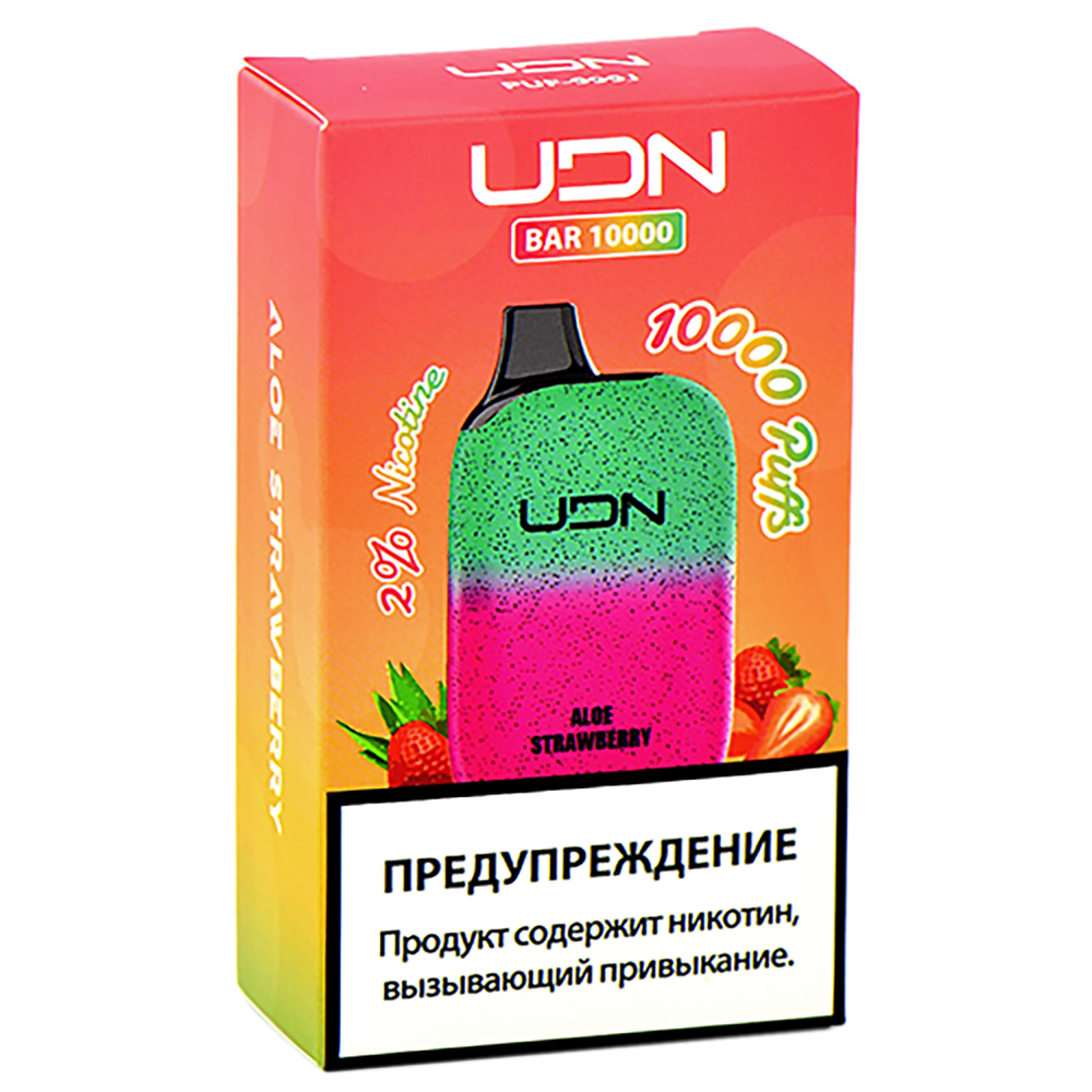 UDN Bar - Aloe-Strawberry (Алоэ-Клубника) 10000 затяжек