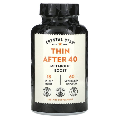 Crystal Star, Thin After 40, 60 растительных капсул