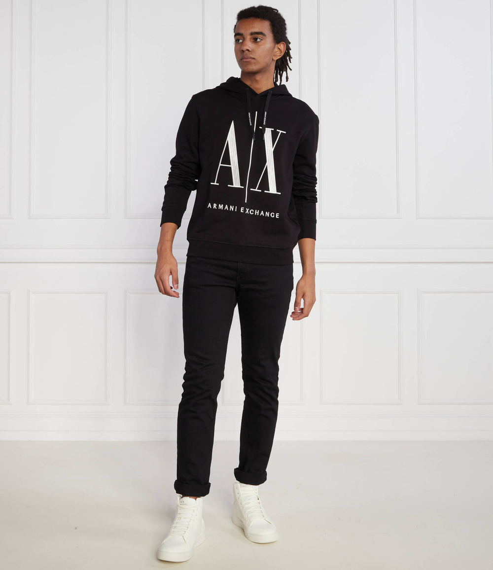 Худи Armani Exchange - черный(8NZMPC ZJ1ZZ)