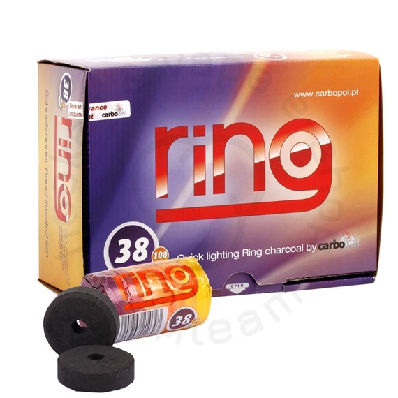 Саморазжигающийся уголь. Carbopol RING, 5 шт. упак