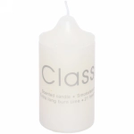 Свеча «Classic» 5*10см цвет белый ZD-102