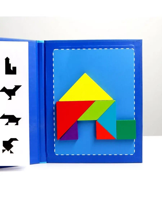 Магнитный танграм В книжке