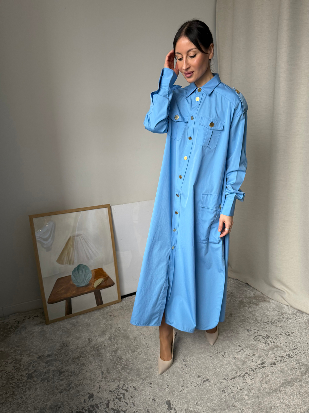 Хлопковое платье Dsquared2, s/m