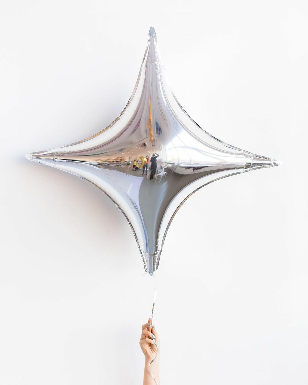 К Звезда, 4х-конечная, Серебро, 28''/71 см,1 шт. (БГ-25)  Изображение3