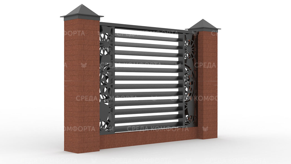 Забор жалюзи ZBR0127