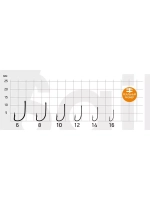 Крючки для рыбалки Saikyo KM-013 Reliable Feeder BN