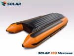 Лодка надувная моторная solar-380 к (максима)