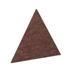 AcustiX Настенная панель треугольная VE.NP-TR-200 Молочный Шоколад 200*173*12
(сторона 200мм)