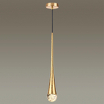 4278/1 L-VISION ODL21 341 прозрачн/золот фольг-ние Подвесной светильник IP20 GU10 LED max 6W GOTA