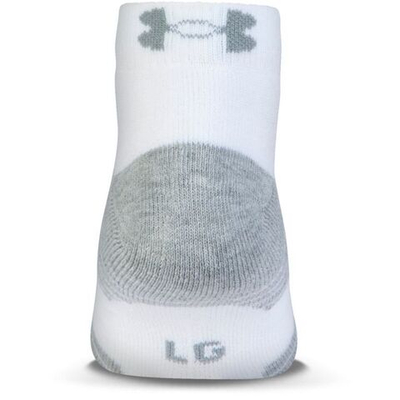 Теннисные носки Under Armour UA HeatGear Low Cut Jr 3P - white