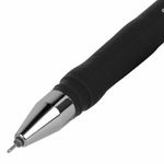 Ручка гелевая BRAUBERG SPECIAL, 1шт, ЧЕРНАЯ, игольчатый узел 0,38 мм, тонкая линия письма 0,2 мм, 144246