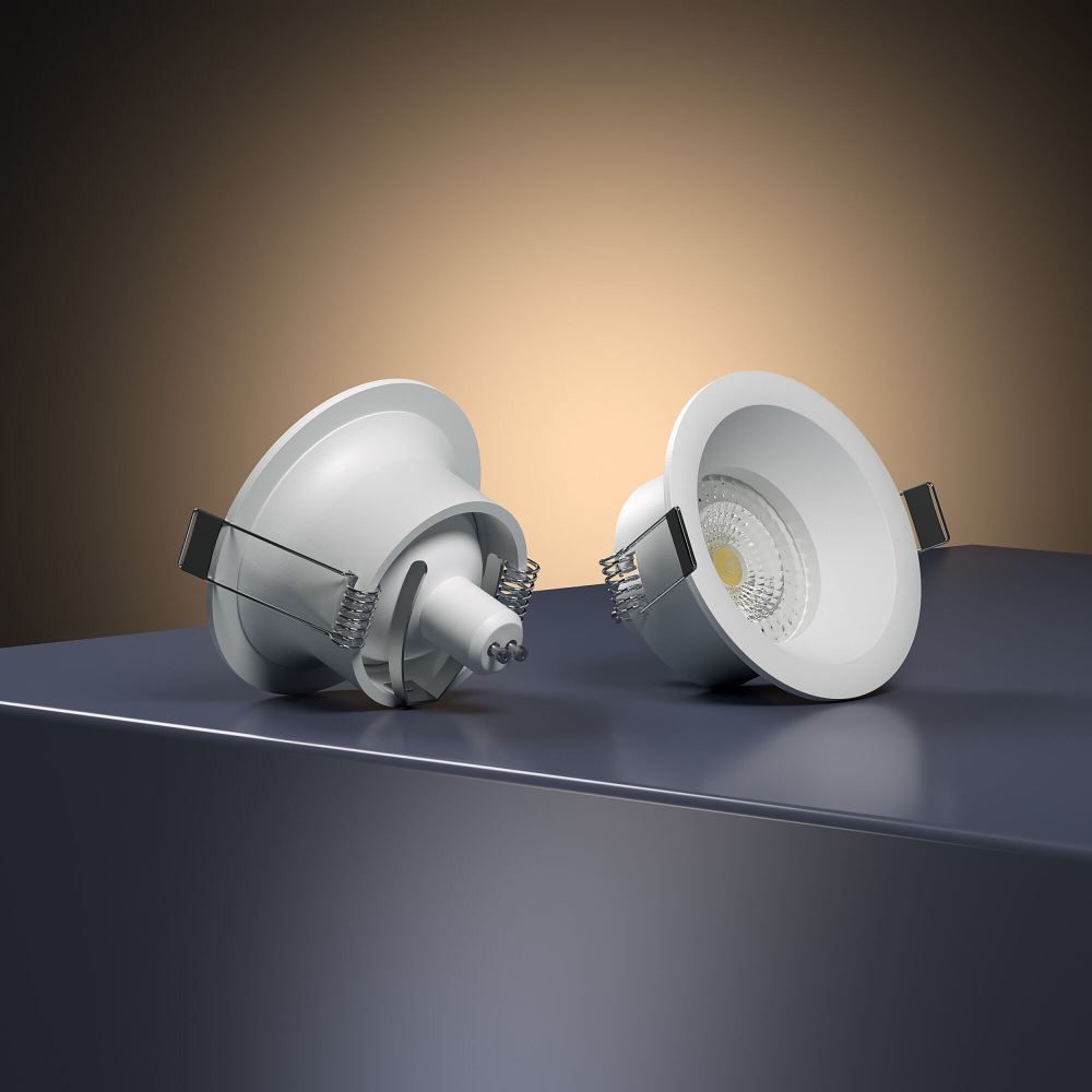 Встраиваемый светильник Elektrostandard 25061/01 белый