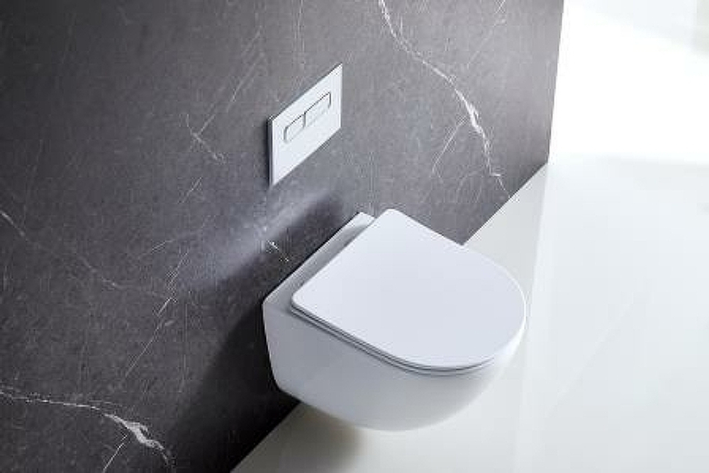 Комплект унитаза с инсталляцией BelBagno Amanda BB051CHR/BB051SC/BB002-80/BB014-SR-BIANCO с сиденьем Микролифт и Белой клавишей смыва