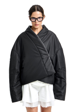 Куртка двусторонняя TULUP graphite/black