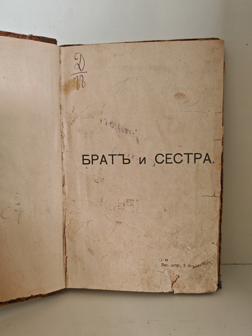 Брат и сестра