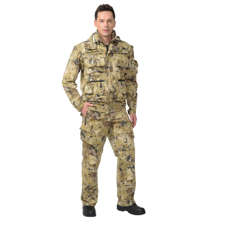 Костюм СИРИУС-ТИГР куртка, брюки (тк. Орион 210) КМФ Саванна