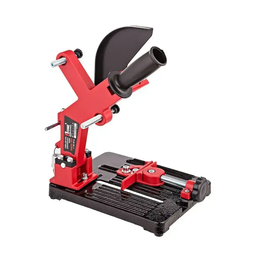 Стойка для крепления болгарки ушм NUMBER ONE NAGS-150 для УШМ 100 - 150мм с защитным кожухом и струбциной, инструменты для ремонта и строительства.