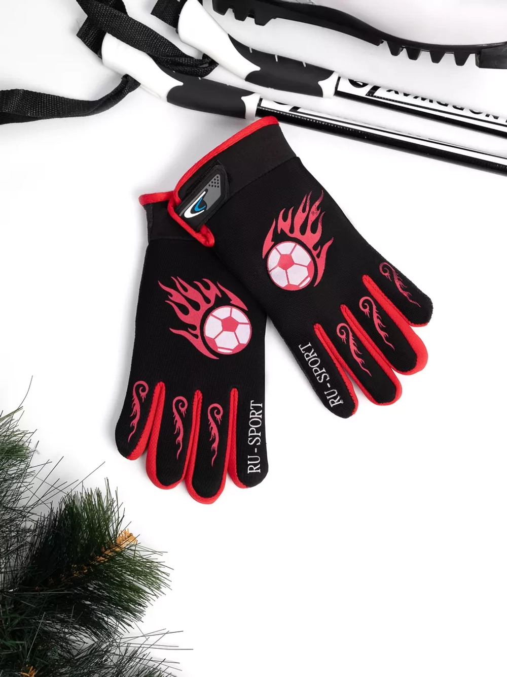 перчатки зимние флисовые