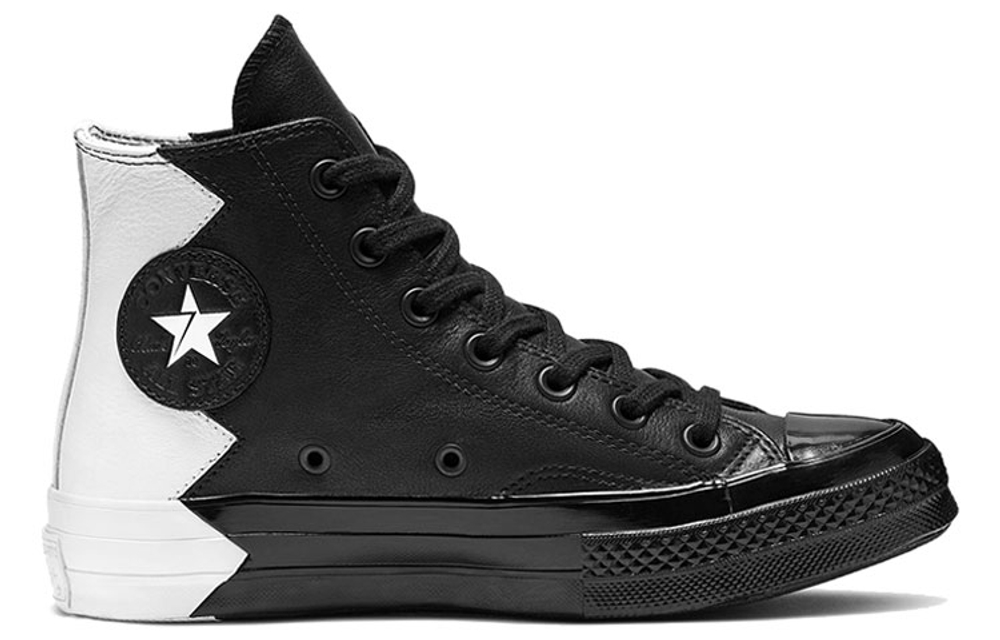 Converse Chuck Taylor All Star 70 Hi Mission V Black White Women"s