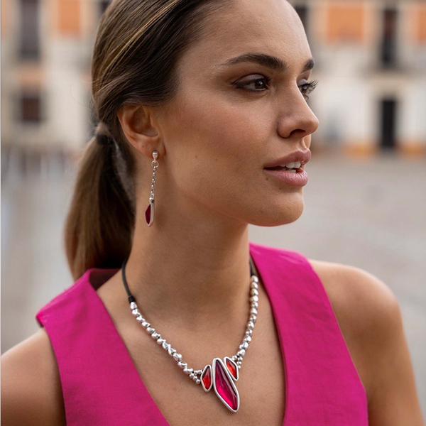 Серьги Ciclon LAGUNA NEGRA ROSA A241605-09