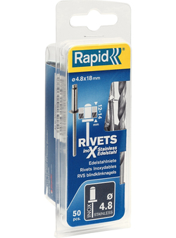 RAPID 4.8 х 18 мм, 50 шт, нержавеющая заклепка (5000397)