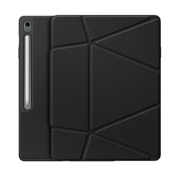 Складной чехол книжка от Dux Ducis для Samsung Galaxy Tab S10 FE+, серия Vers Series Case, с магнитным держателем Pencil и и функцией автоматического перехода в спящий режим