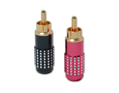 DAXX T505 Разъемы RCA типа 'папа' для распайки кабелей D=6.0мм -1шт-