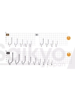 Крючки для рыбалки Saikyo KH-11004 Crystal BR