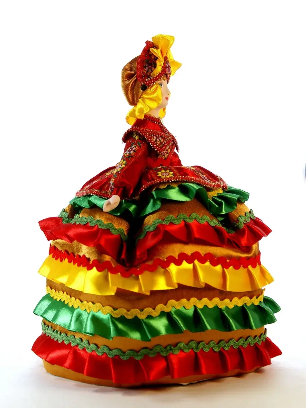 Кукла-грелка на чайник Русская красавица