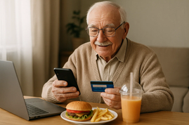 Пенсионеры распробовали онлайн-доставку