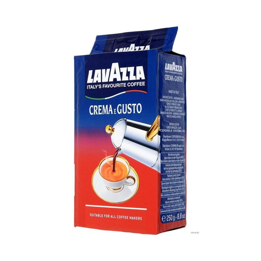 Кофе молотый Lavazza Crema e Gusto, 250 г