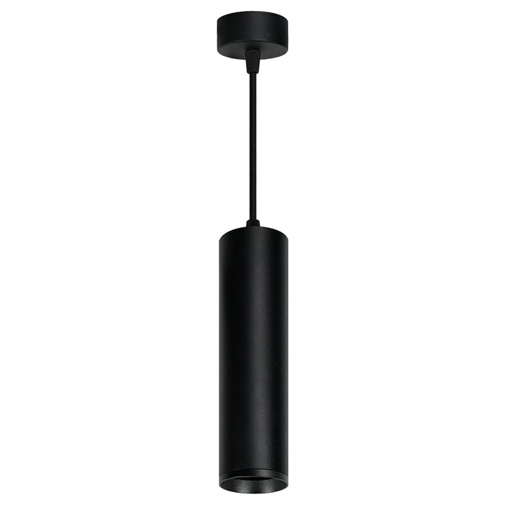 Светильник потолочный на подвесе MR16 35W 230V. черный D55*H200 ML1768