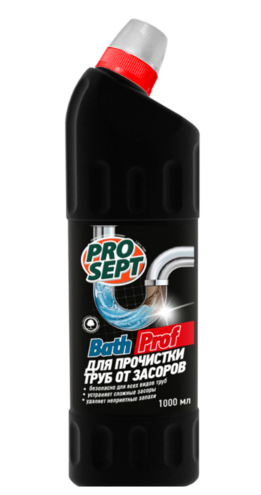 Средство для чистки труб от засоров Prosept Bath Prof, концентрат