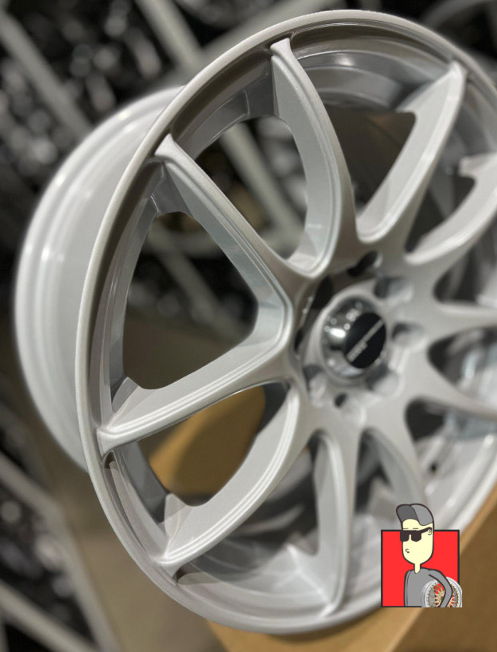 Комплект дисков Work Emotion Cr-Kai 16x7 et35 4x100/4x114.3