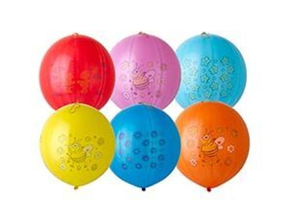 Шар (18"/46см) Панч-болл с рисунком ассорти