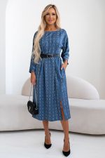 Платье Стелла (голубой)-50р-р Р11-1197 Nikol