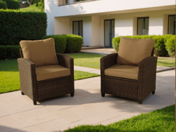 Комплект мебели из ротанга НУСА Шоколад