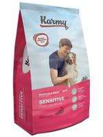 Сухой корм Karmy Sensitive Medium & Maxi для собак средних и крупных пород с чувствительным пищеварением, лосось, 2 кг