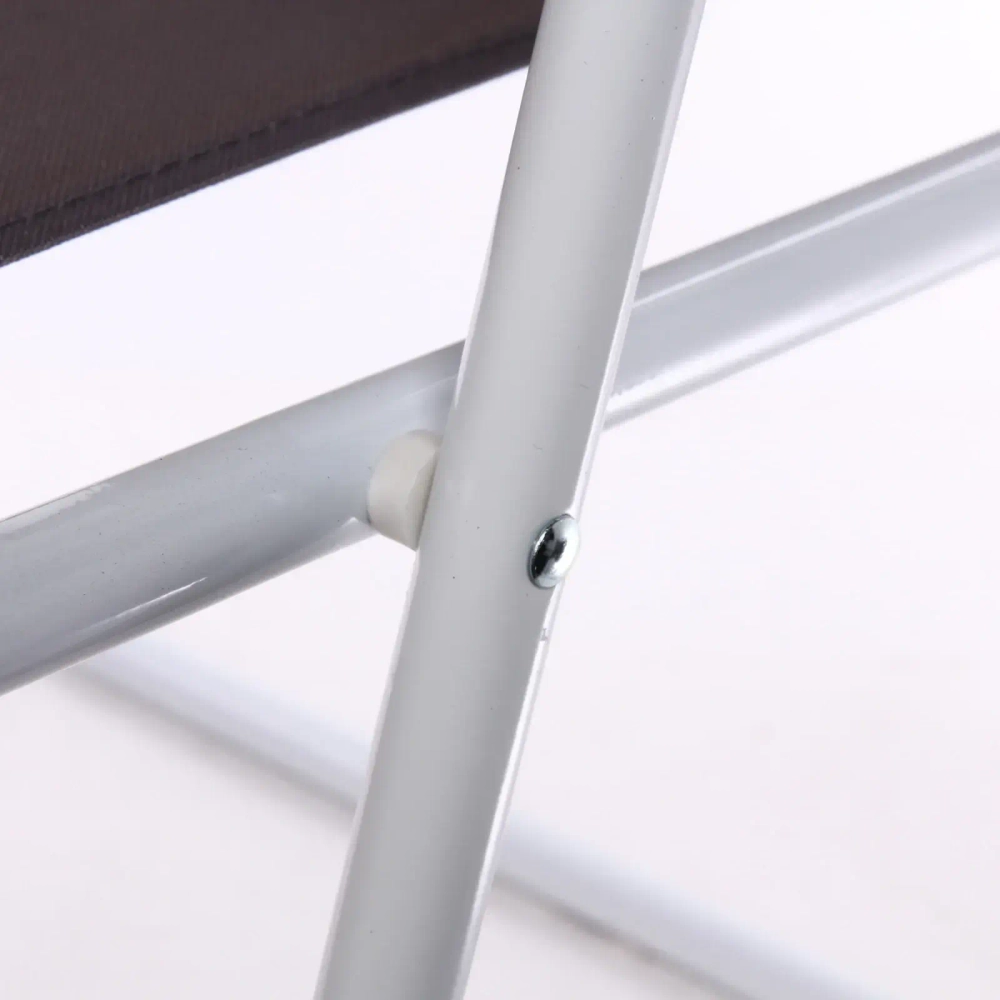 Стул 50*47*77см «Отдых» складной, серый ДоброСад